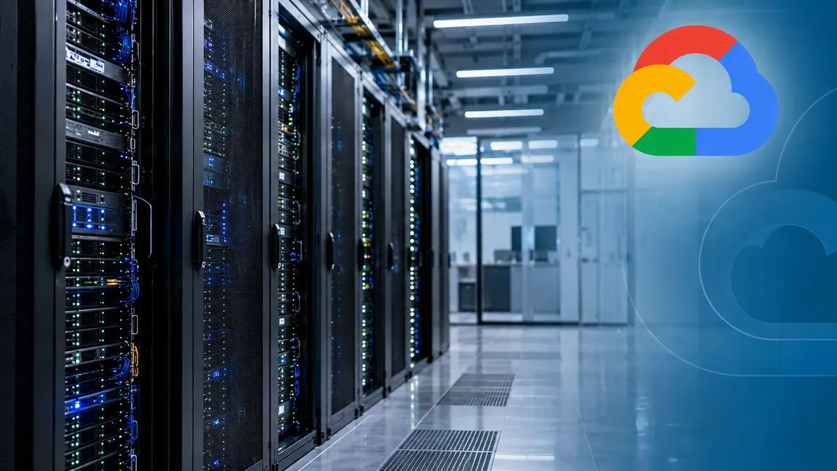 Centro de datos en Google Cloud donde se aloja la plataforma SaaS de Busae